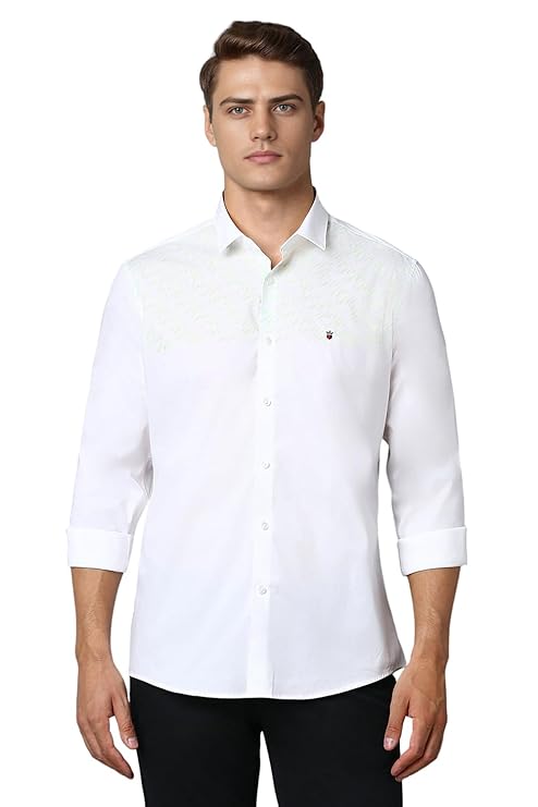 Louis Philippe Men's Slim Fit Shirt