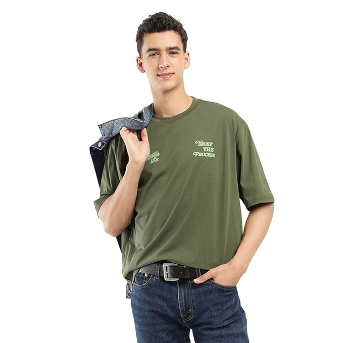 Levi's Men's Solid Loose Fit T-Shirt