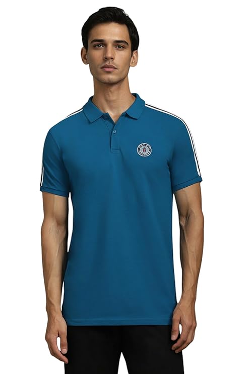 Louis Philippe Men's Cotton Regular Fit T-Shirt