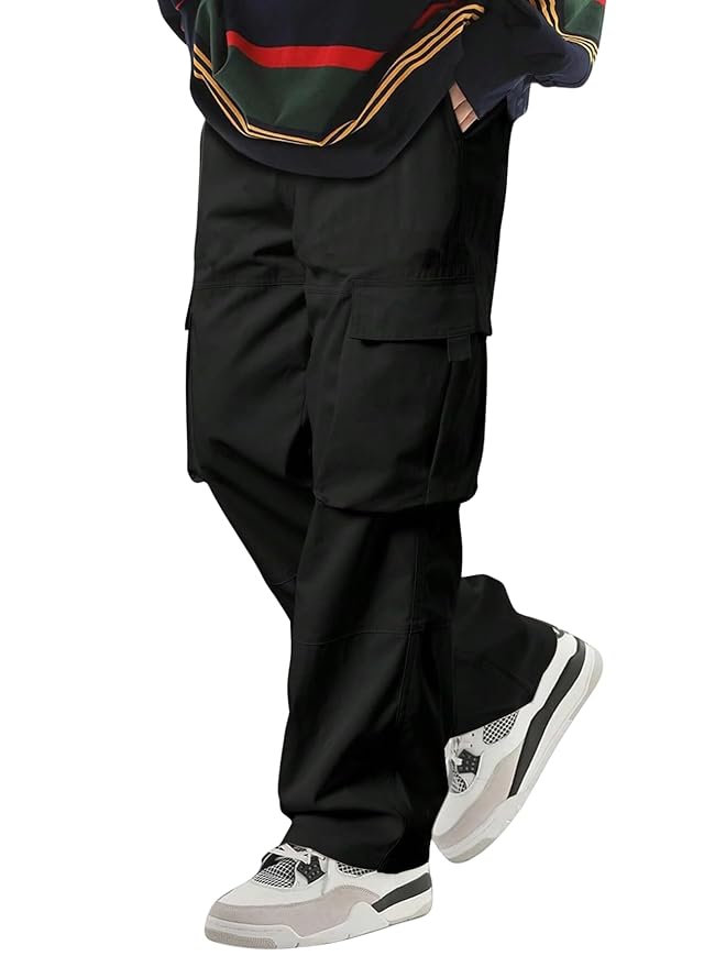 Lymio Men's Regular Fit Low Rise Cargo || Cargo Pants Cotton || Cargos