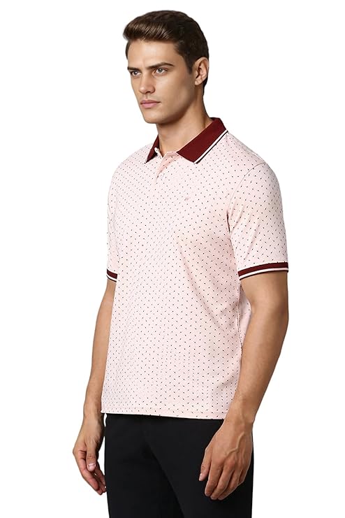 Louis Philippe Men Cotton Regular Fit T-Shirt