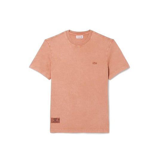 Lacoste Washed Effect Heavy Jersey T-Shirt