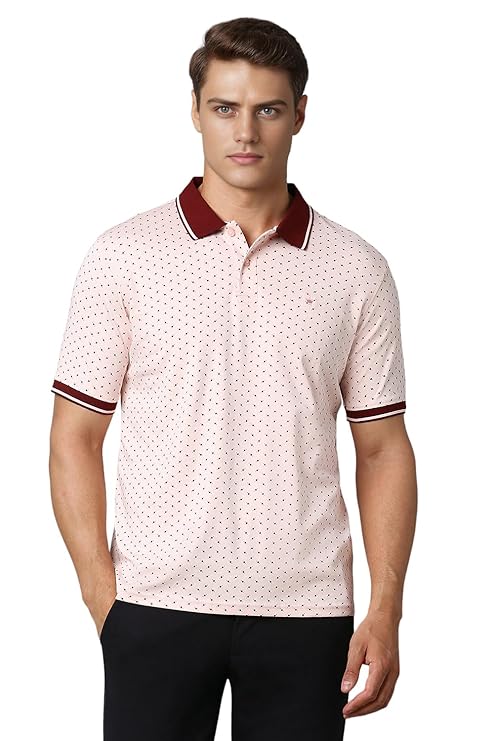 Louis Philippe Men Cotton Regular Fit T-Shirt