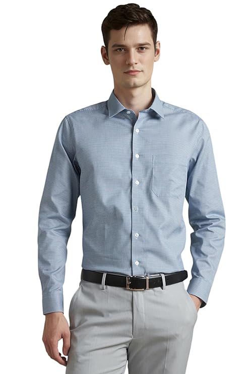 Louis Philippe Men's Slim Fit Shirt