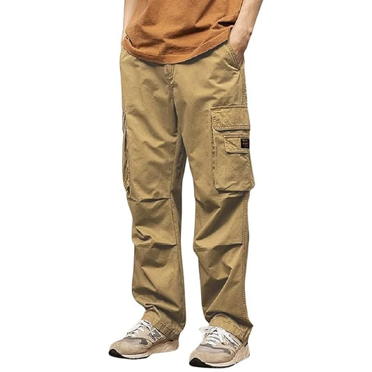 Lymio Men's Regular Fit Low Rise Cargo || Cargo Pants Cotton || Cargos
