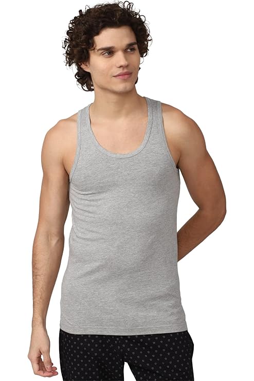 Peter England Men Cotton Regular Fit Vest