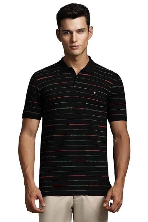 Louis Philippe Men's Cotton Slim Fit T-Shirt