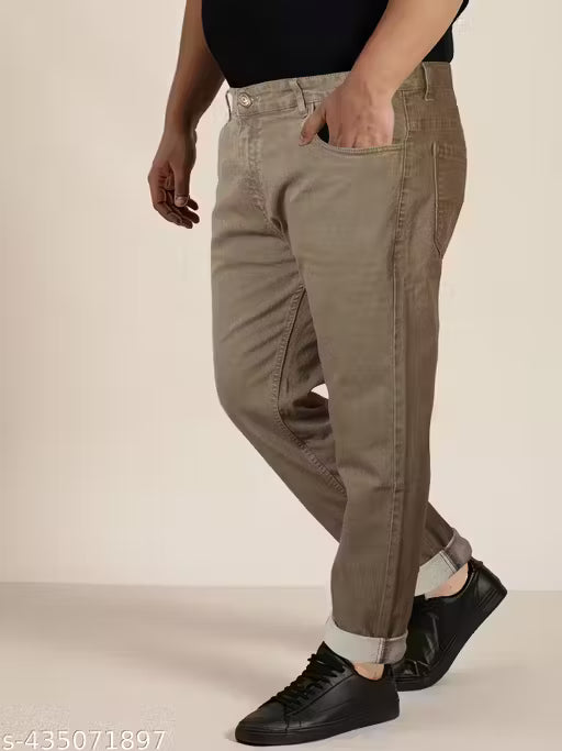 RIGBONE Men's Relaxed Olive Jeans