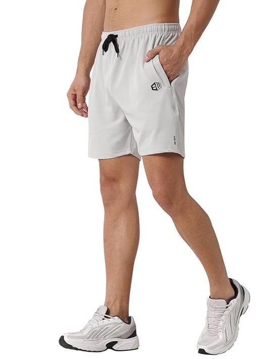 ENDEAVOUR WEAR Men's Outdoor Quick Dry Lightweight Sports Shorts Zipper Pockets