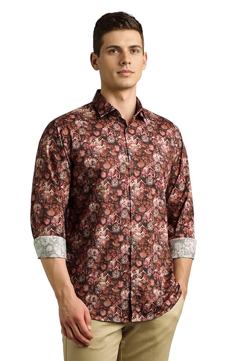 Louis Philippe Men's Slim Fit Shirt