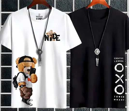 Printed Men Multicolor T-Shirt