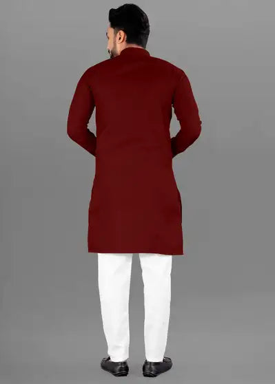 Men Kurta and Pyjama Set