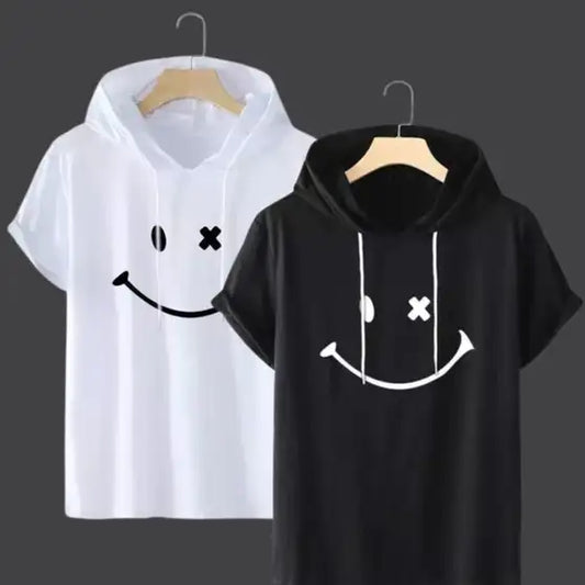 Half Sleeve Men Sweatshirt